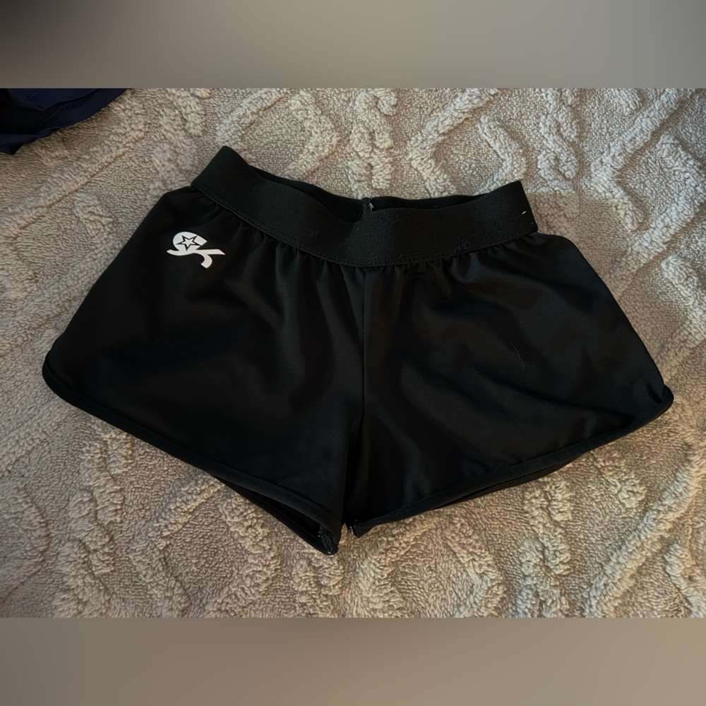 GK child small cheer shorts black